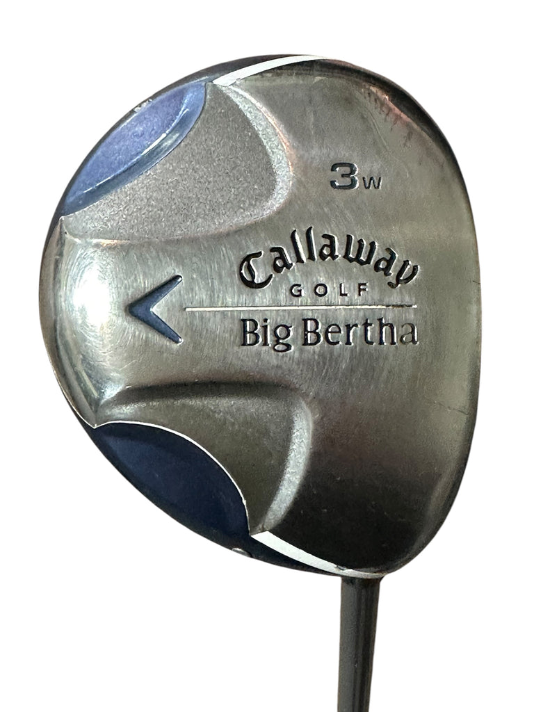 Callaway Big Bertha 15° 3 Wood Aldila 50g Woman's Flex Shaft GP Tour Velvet Grip
