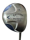 Callaway Big Bertha 15° 3 Wood Aldila 50g Woman's Flex Shaft GP Tour Velvet Grip