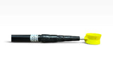 Golf Ball Retriever 27" to 9 Feet Plastic Handle w/Belt Clip Bright Yellow Head for High Visibility