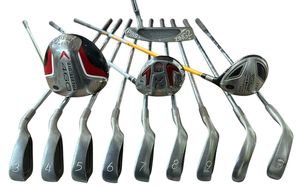 Callaway Titleist Ping Men's Right Hand Golf Club Set Stiff Flex SET-120325T07