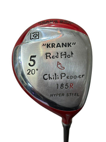 Krank Red Hot Chili Pepper 20° 5 Wood Horizon 68g R Flex Tour Wrap Grip