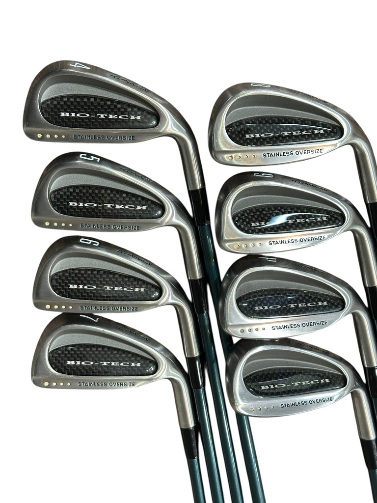 Kunnan Bio-Tech Iron Set 4-SW Kunnan Boron Ladies Flex Shafts Kunnan Grips