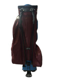 NHL Colorado Avalanche Stand Bag 14-Way Divider 5 Pocket Rain Hood