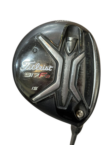 Titleist 917F2 15° 3 Wood Diamana 80g S Flex Shaft Super Stroke Grip