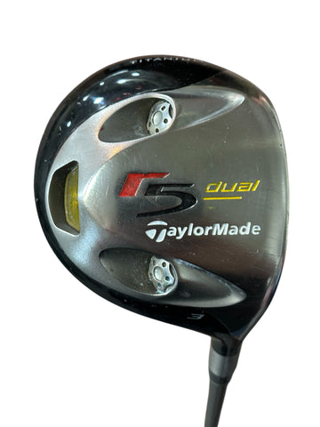 TaylorMade R5 Dual 15° 3 Wood M.A.S.2 55g Stiff Flex Shaft TaylorMade Grip
