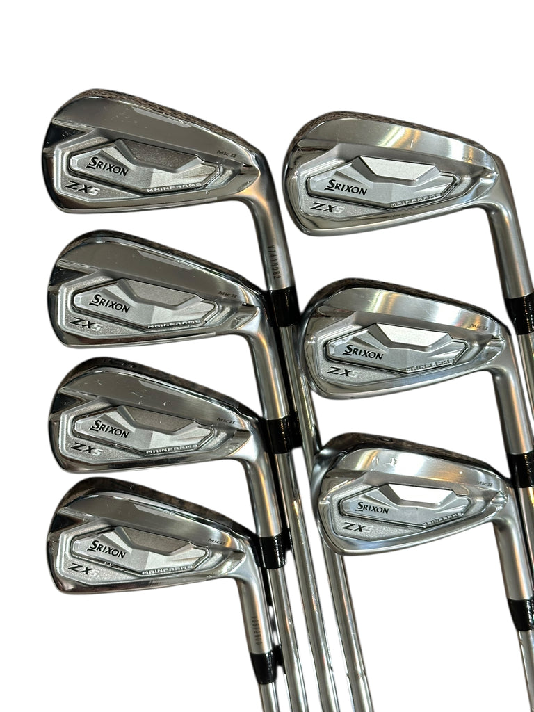Srixon ZX5 MKII Iron Set 4-PW DG 120 X100 X Flex Shafts MCC Grips