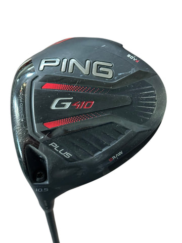 Ping LH G410 Plus 10.5° Driver Alta CB 55 R Flex Shaft Golf Pride Tour Velvet Grip