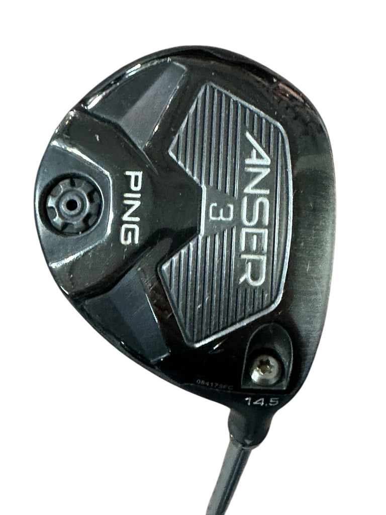 Ping Anser 14.5° 3 Wood Anser Stiff Flex Shaft Lamkin UTX Grip