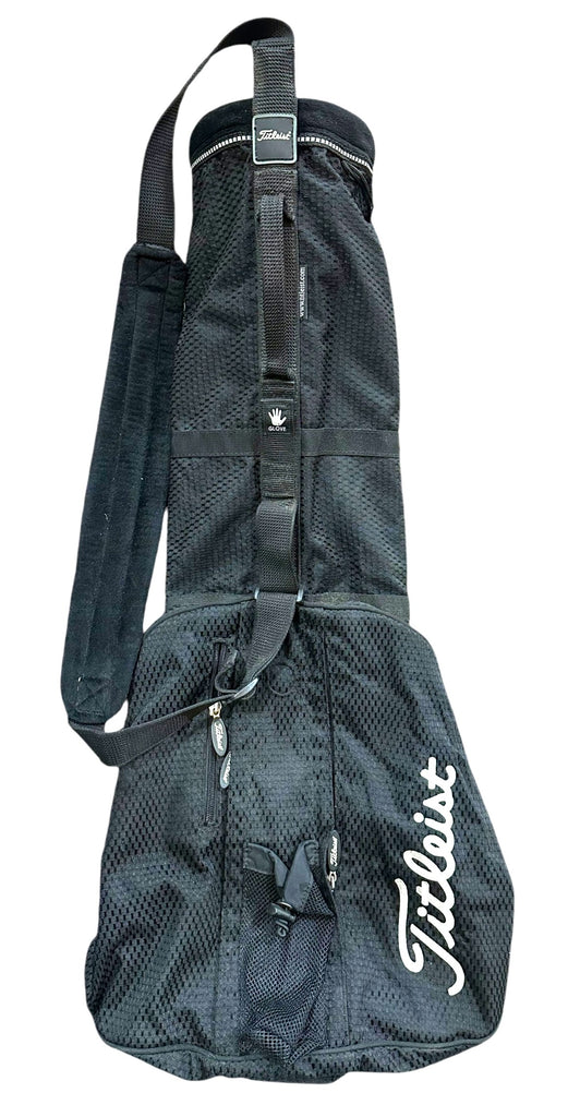 Titleist Sunday Bag 2-Way Divider 3 Pockets Shoulder Strap Carry Handle