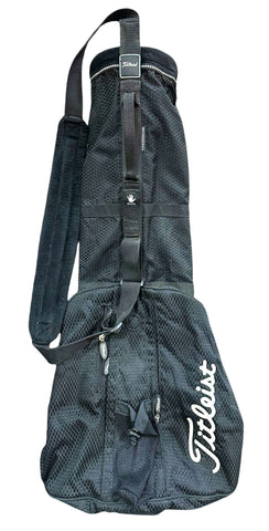 Titleist Sunday Bag 2-Way Divider 3 Pockets Shoulder Strap Carry Handle