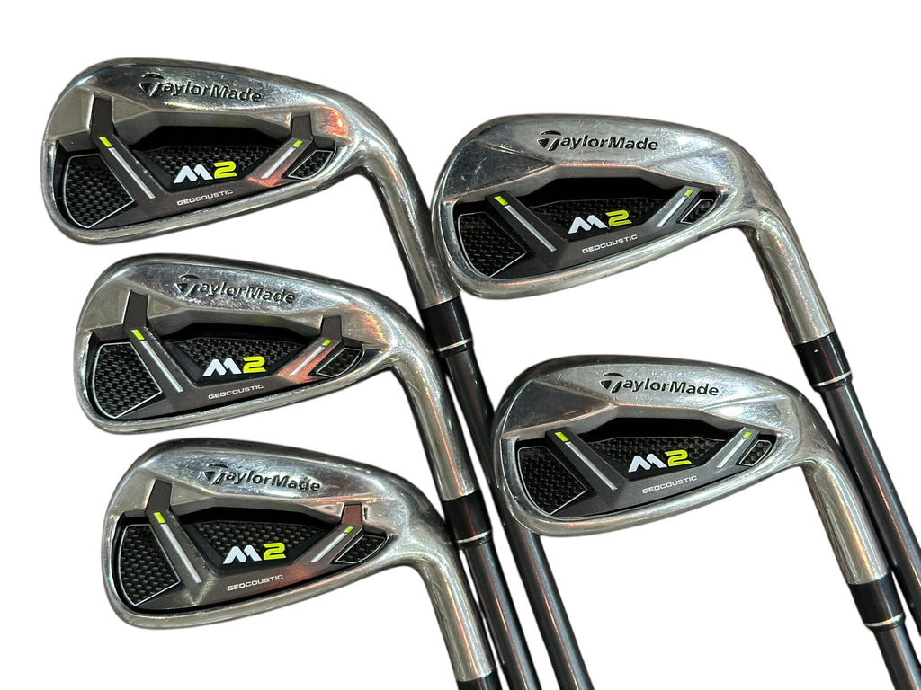 TaylorMade M2 Iron Set 6-PW M2 55g Senior Flex Shafts TaylorMade Grips