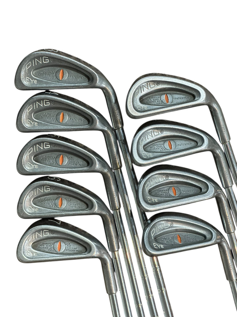 Ping Eye Orange Dot Iron Set 3-SW -1/2" ZZ Lite S Flex Shafts GP Grip Rite Grips