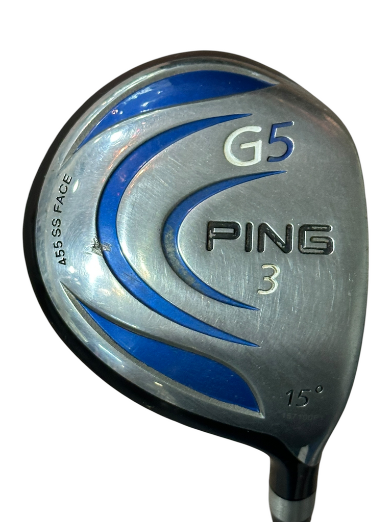 Ping G5 15° 3 Wood Aldila NV 75g Regular Flex Shaft Ping Grip