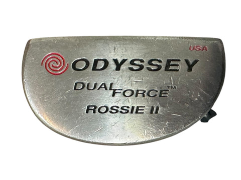 Odyssey Dual Force Rossie II 34" Putter Rossie II SS Stroke Slim 3.0 Grip