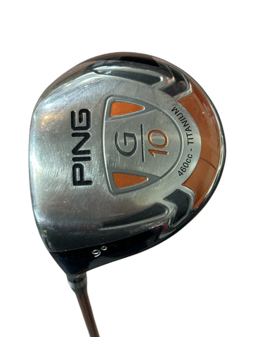 Ping LH G10 9° Driver TFC129D Regular Flex Shaft Ping Grip