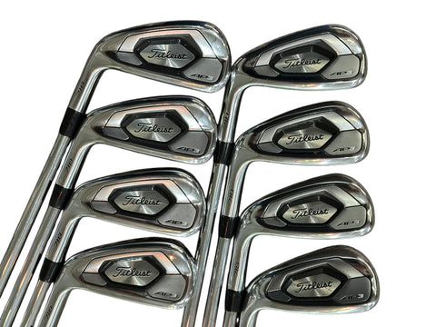 Titleist LH 718 AP3 Iron Set 4-AW KBS Tour S Flex Shafts Crossline Grips