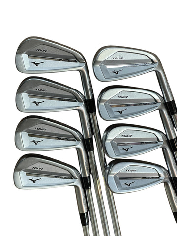 Mizuno JPX 921 Tour Irons 4-GW +1/2" KBS S Taper 120 S Flex Shafts GP Z Grips