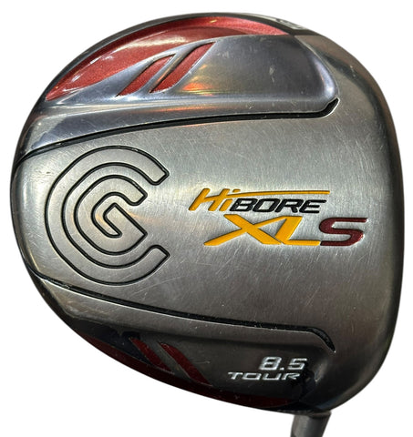 Cleveland Hi Bore XLS Tour 8.5° Driver Fit-On Red S Flex Shaft Tour Velvet Grip