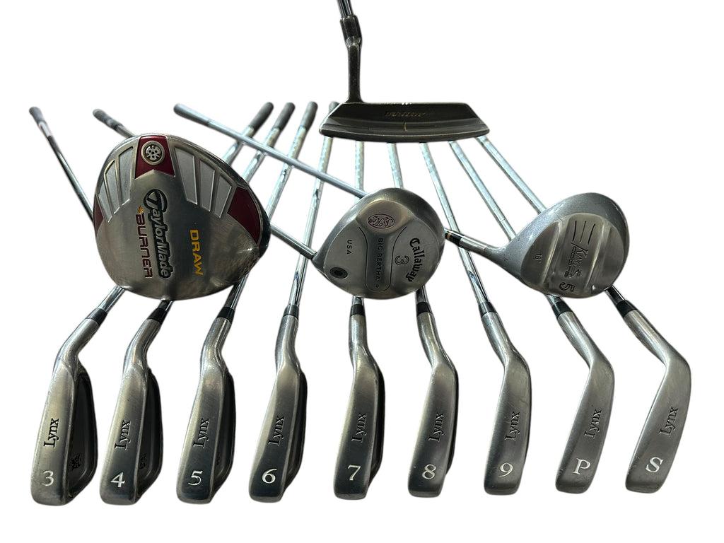 TaylorMade Callaway Cobra Lynx MRH Golf Club +1/2" R Flex SET-050925T07