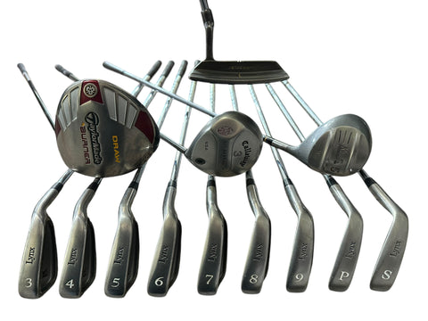 TaylorMade Callaway Cobra Lynx MRH Golf Club +1/2" R Flex SET-050925T07