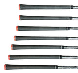 TaylorMade M5 Irons 5-AW +1/2" XP100 R300 R Flex Shafts Tour Velvet Grips