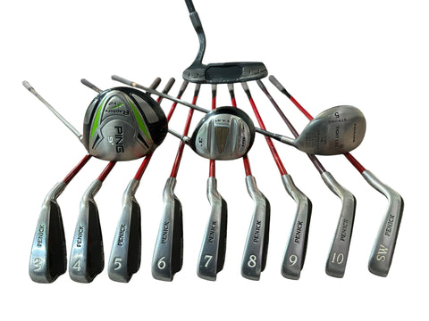 Ping Penick Men's Right Hand Complete Golf Club Set S Flex SET-022326T05