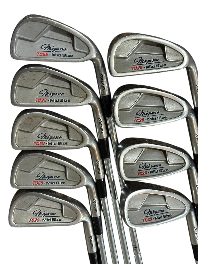 Mizuno TC29 Midsize Iron Set 2-PW DG R300 R Flex Shafts GP Tour Wrap Grips