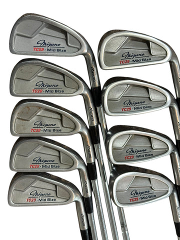 Mizuno TC29 Midsize Iron Set 2-PW DG R300 R Flex Shafts GP Tour Wrap Grips