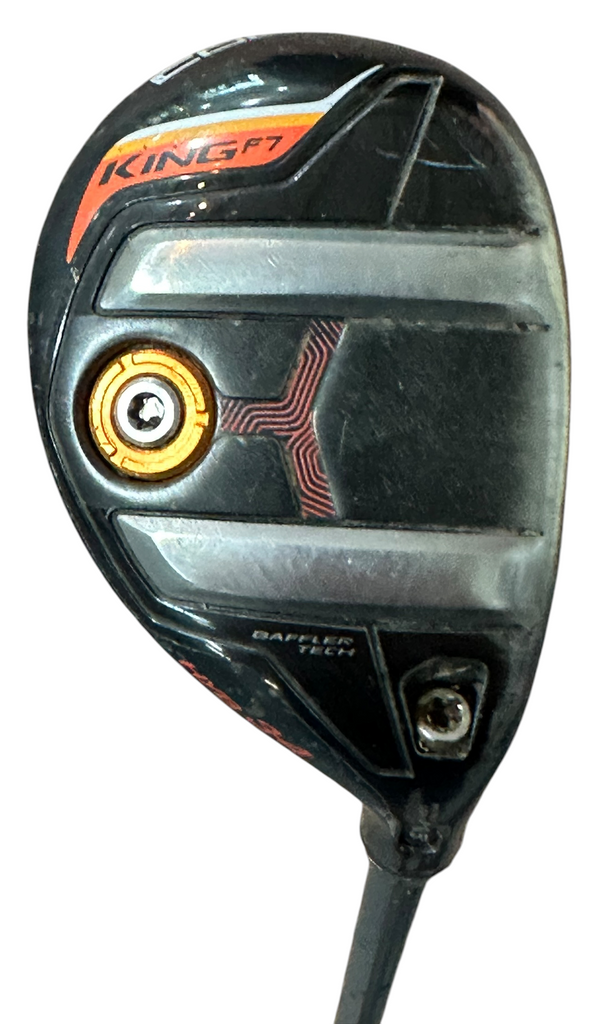 Cobra King F7 20.5° 3-4 Hybrid Fujikura 75g R Flex Shaft Lamkin REL Grip
