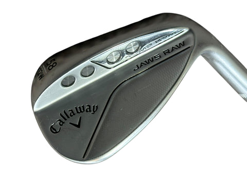Callaway Jaws Raw 58•12W LW Spinner Wedge Flex Shaft GP Tour Velvet Grip
