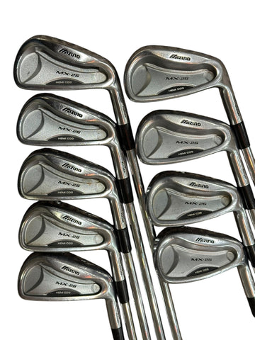 Mizuno MX•25 Iron Set 3-GW +1/2" DG S300 Stiff Flex Shafts Lamkin Grips