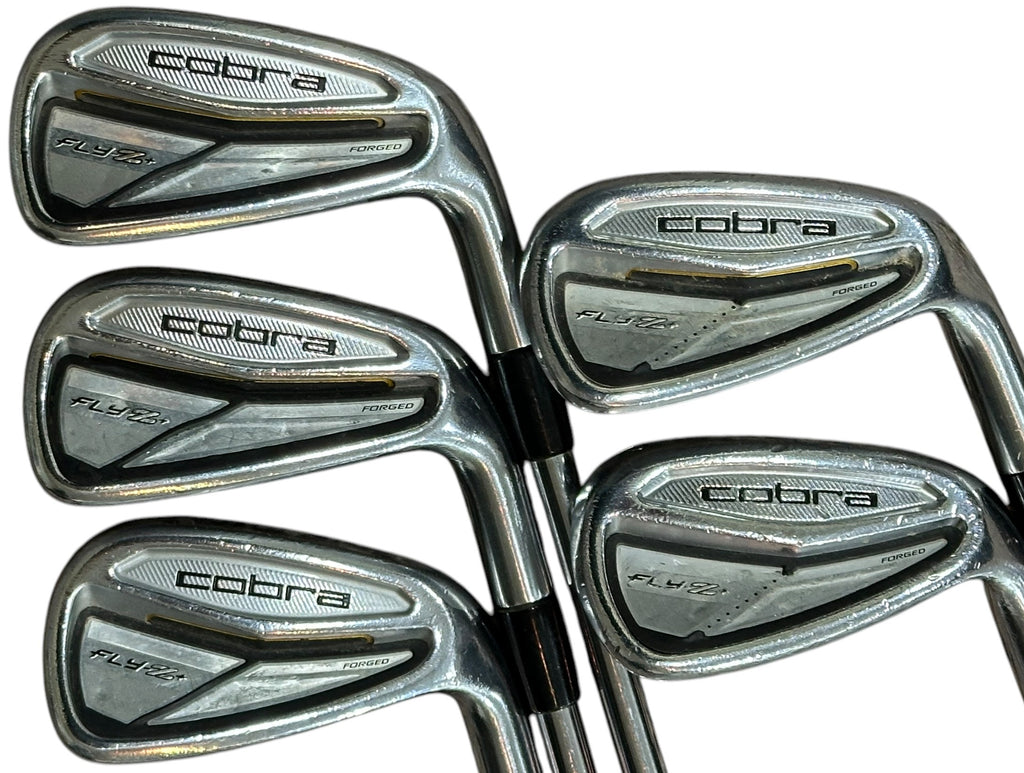 Cobra Fly Z + Iron Set 6-PW Fly Z Stiff Flex Shafts Winn Dri•Tac Grips