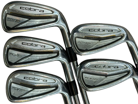 Cobra Fly Z + Iron Set 6-PW Fly Z Stiff Flex Shafts Winn Dri•Tac Grips
