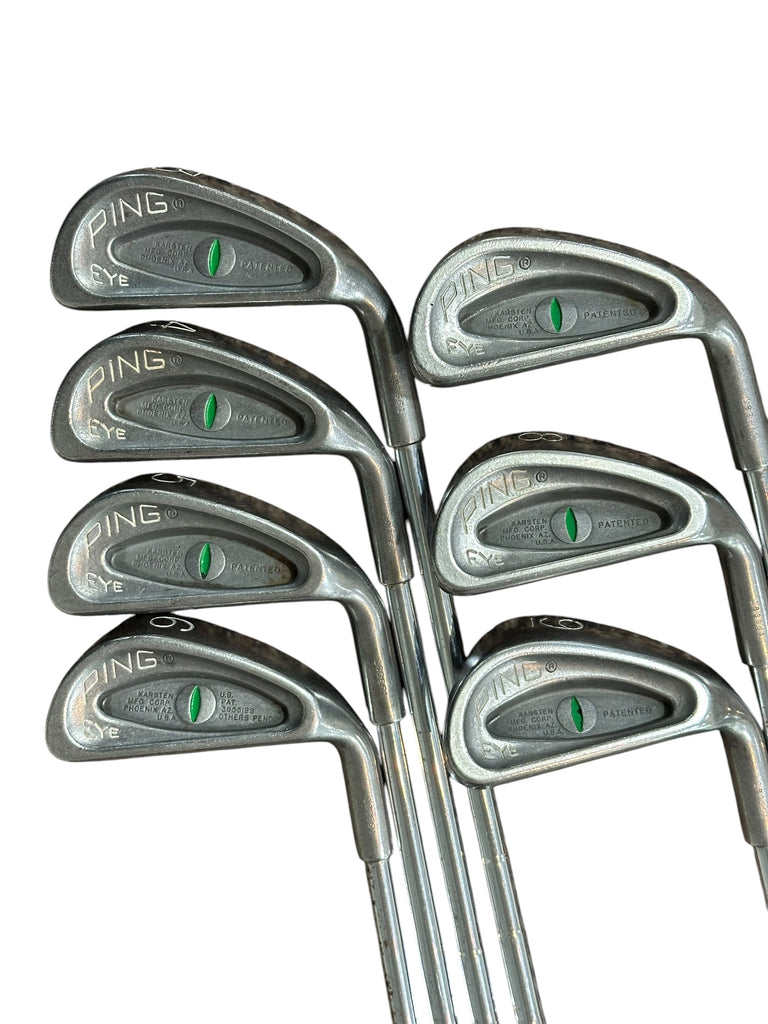 Ping Eye Green Dot Iron Set 3-9 (NO PW) -1/2" Karsten ZZ Lite S Flex Shafts