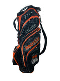 Ogio Cart Bag 14-Way Divider 9 Pockets Strap Handle Black/Orange