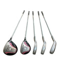 Strata Women's Golf Club Set with 5 Wood, 5 Hybrid, 7 Iron, 9 Iron and Sand Wedge