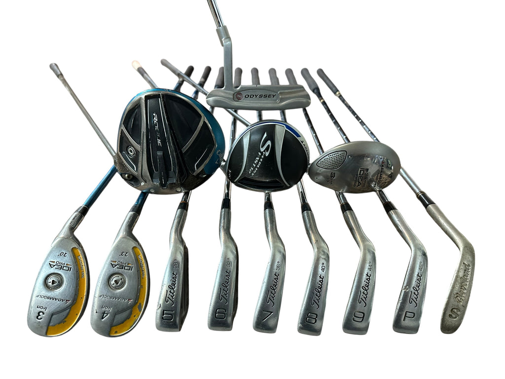 Callaway Titleist Men's Right Hand Complete Golf Club Set S Flex SET-032326T08