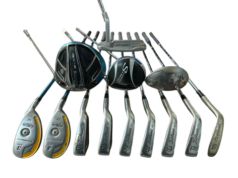 Callaway Titleist Men's Right Hand Complete Golf Club Set S Flex SET-032326T08