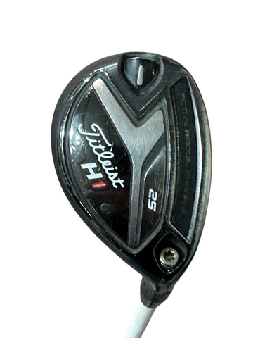 Titleist 818 H1 25° Hybrid Speeder 8.8 S Flex Shaft Tour Velvet Grip