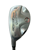 TaylorMade LH Rescue Dual 19° 3 Hybrid TM Hybrid 65 R Flex Shaft Crossline Grip