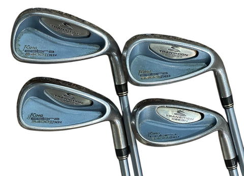 King Cobra 3400/IXH Irons 8, 9, PW, LW Aldila NV Women's Flex Shafts