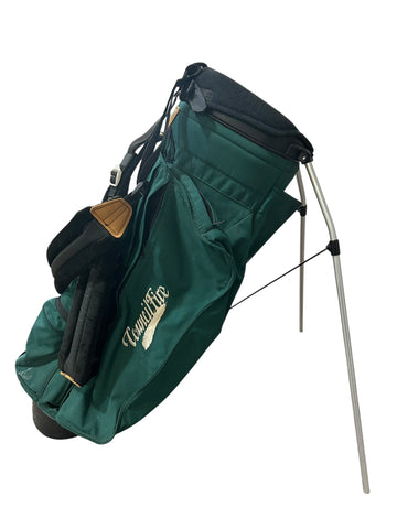 Ping Hoofer Stand Bag 4-Way Divider 7 Pockets Harness Handle Green