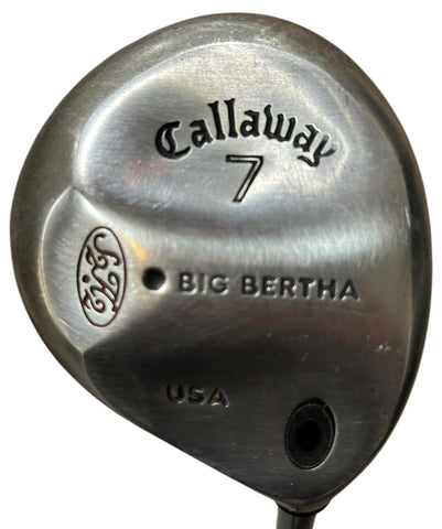 Callaway Big Bertha 7 Wood RCH90 Stiff Flex Shaft Golf Pride Tour Wrap Grip