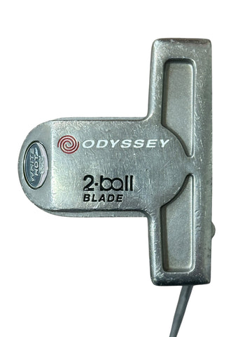 Odyssey White Hot XG 2 Ball Blade 35" Putter White Hot Shaft Winn Grip
