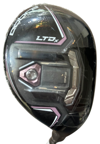 Cobra LTDX 31° 7 Hybrid KBS PGI 55g Ladies Flex Shaft Lamkin REL Grip