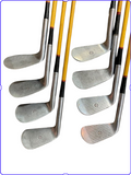 Spalding Bobby Jones Autograph Pre War Iron Set 2 thru 9 Irons Original