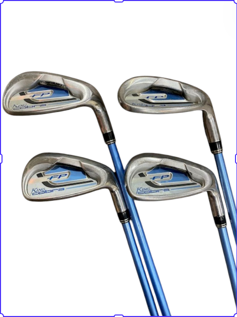 Cobra King Cobra FP Women's Iron Set 8-SW (4 clubs) L Flex Shafts Cobra Grips