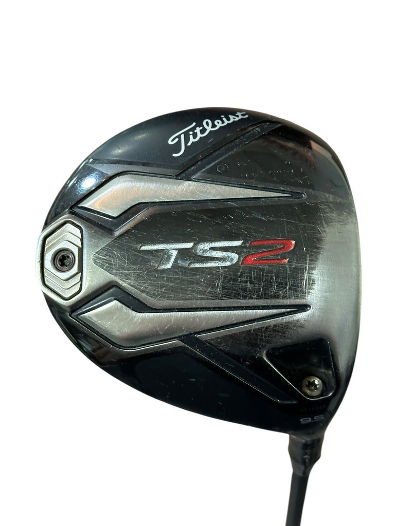 Titleist TS2 9.5° Driver Hzrdus 5.5 50g R Flex Shaft GP Tour Velvet Grip