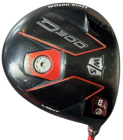Wilson Staff D300 10.5° Driver Speed Rulz A Type 44g R Flex Shaft Karma Grip