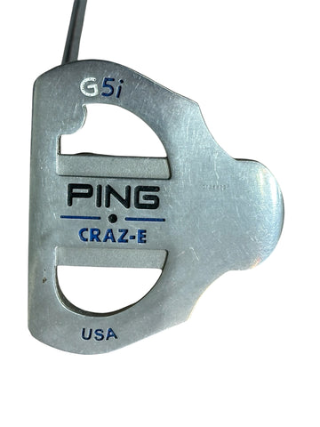 Ping G5i CRAZ•E 34.5" Putter Ping Steel Shaft Swing Science Grip